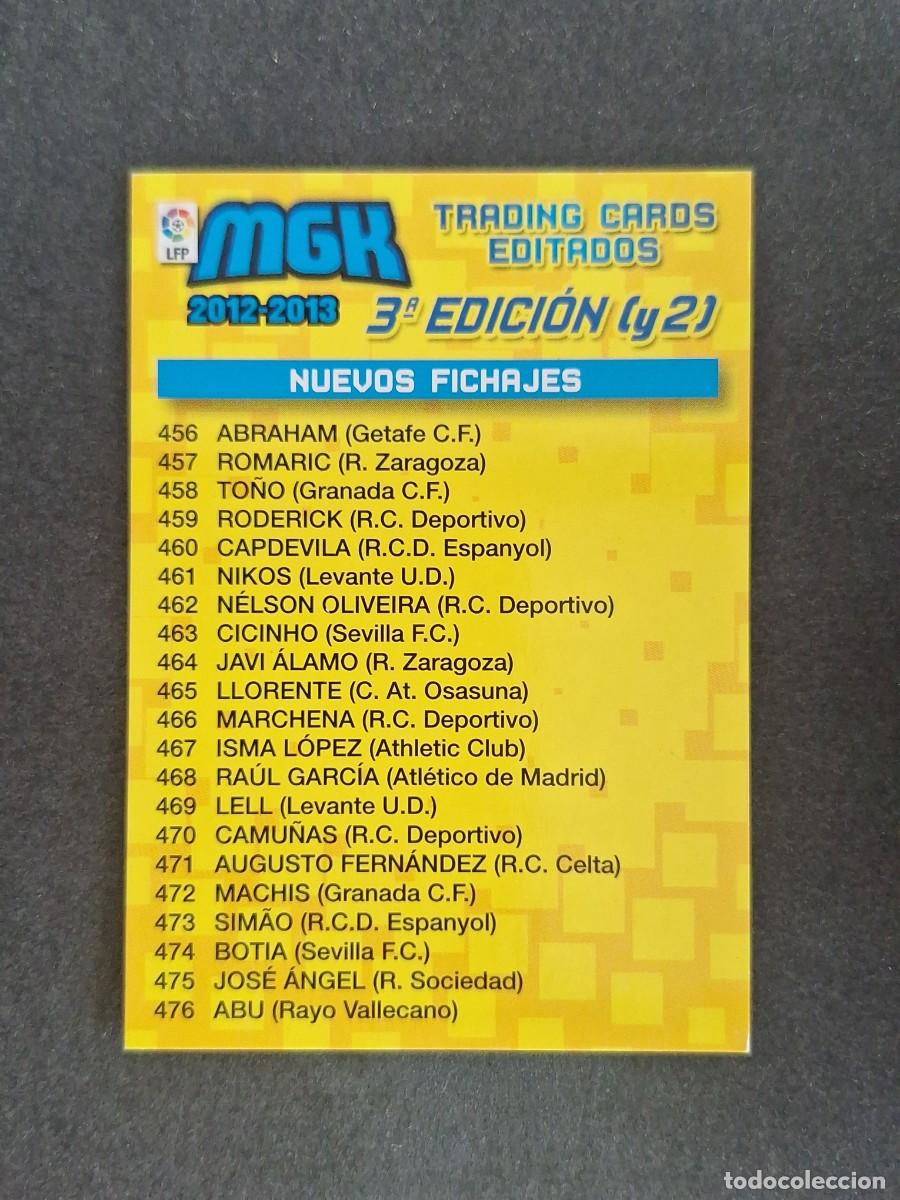 Cromos de f&uacute;tbol: L2 INDICE 3&ordf; SEGUNDA EDICION (y2) PANINI MEGACRACKS 2012 2013 12 13