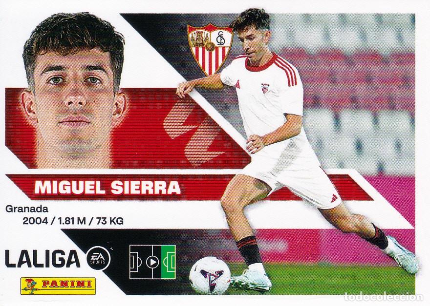 Cromos de f&uacute;tbol: ESTE 2026-27 * MIGUEL SIERRA * N&ordm; 19BIS - 3&ordf; EDICI&Oacute;N COLOCA DEL SEVILLA (NUEVO DE SOBRE) (A-20)