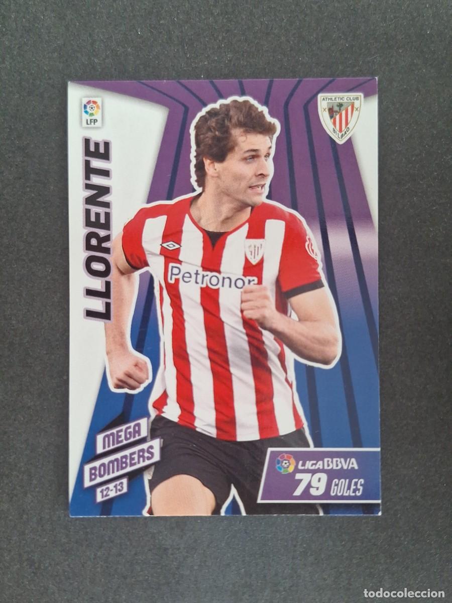 Cromos de f&uacute;tbol: L2 LLORENTE ATHLETIC CLUB DE BILBAO MEGA BOMBERS 413 PANINI MEGACRACKS 2012 2013 12 13