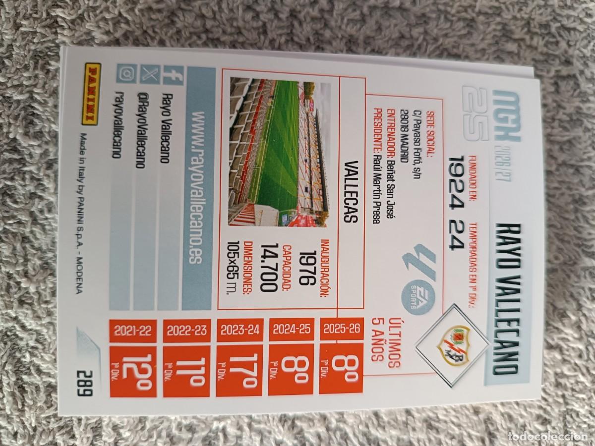 Cromos de f&uacute;tbol: MEGACRACKS 2026-2027 289