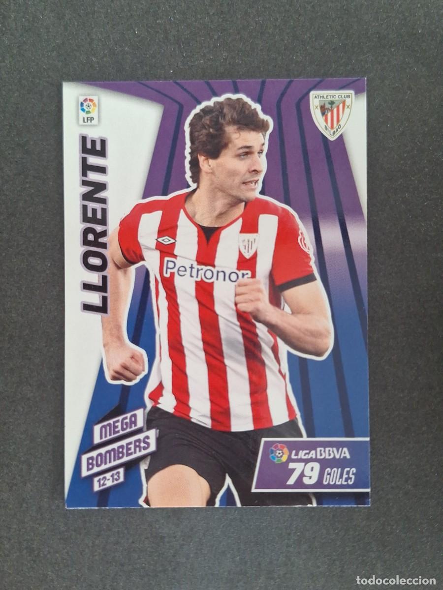 Cromos de f&uacute;tbol: L2 LLORENTE ATHLETIC CLUB DE BILBAO MEGA BOMBERS 413 PANINI MEGACRACKS 2012 2013 12 13