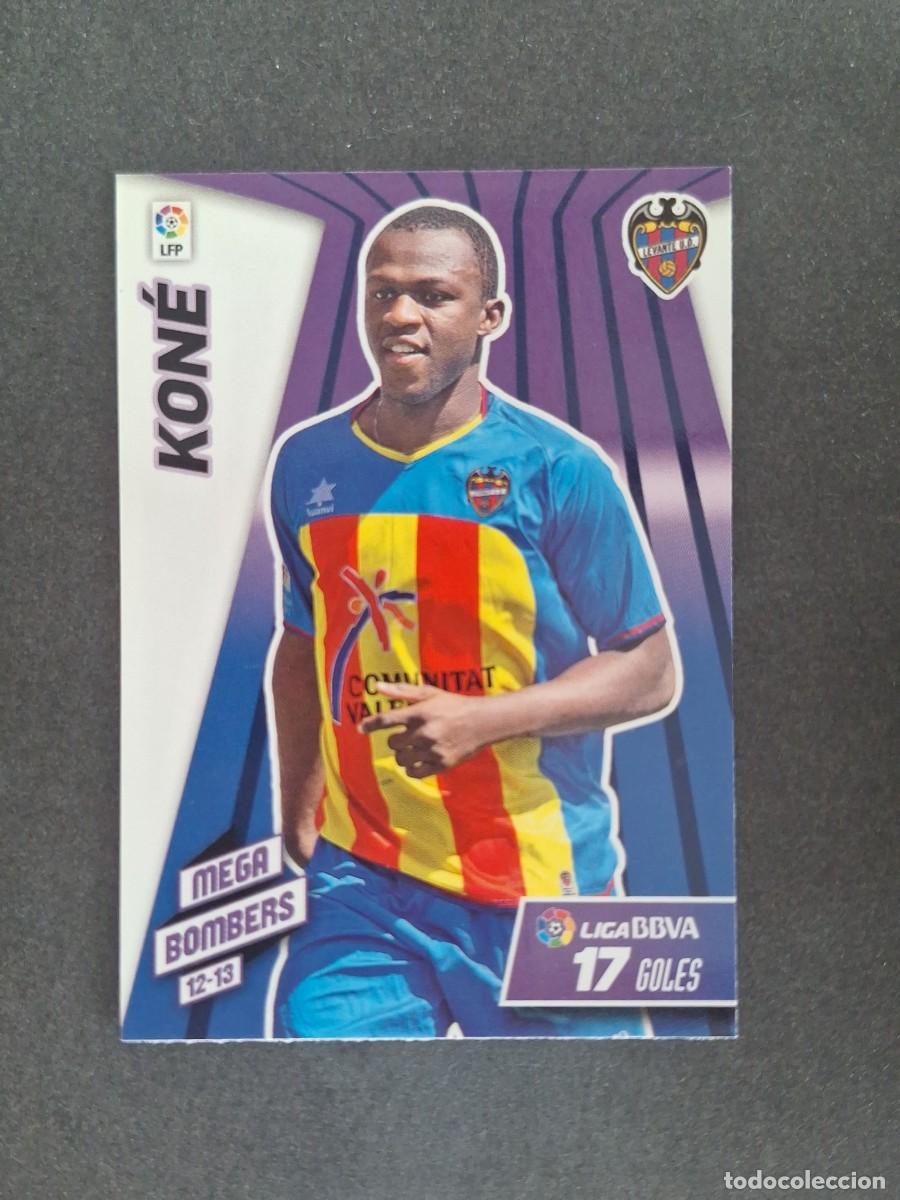 Cromos de f&uacute;tbol: L2 KONE LEVANTE U. D. MEGA BOMBERS 412 PANINI MEGACRACKS 2012 2013 12 13