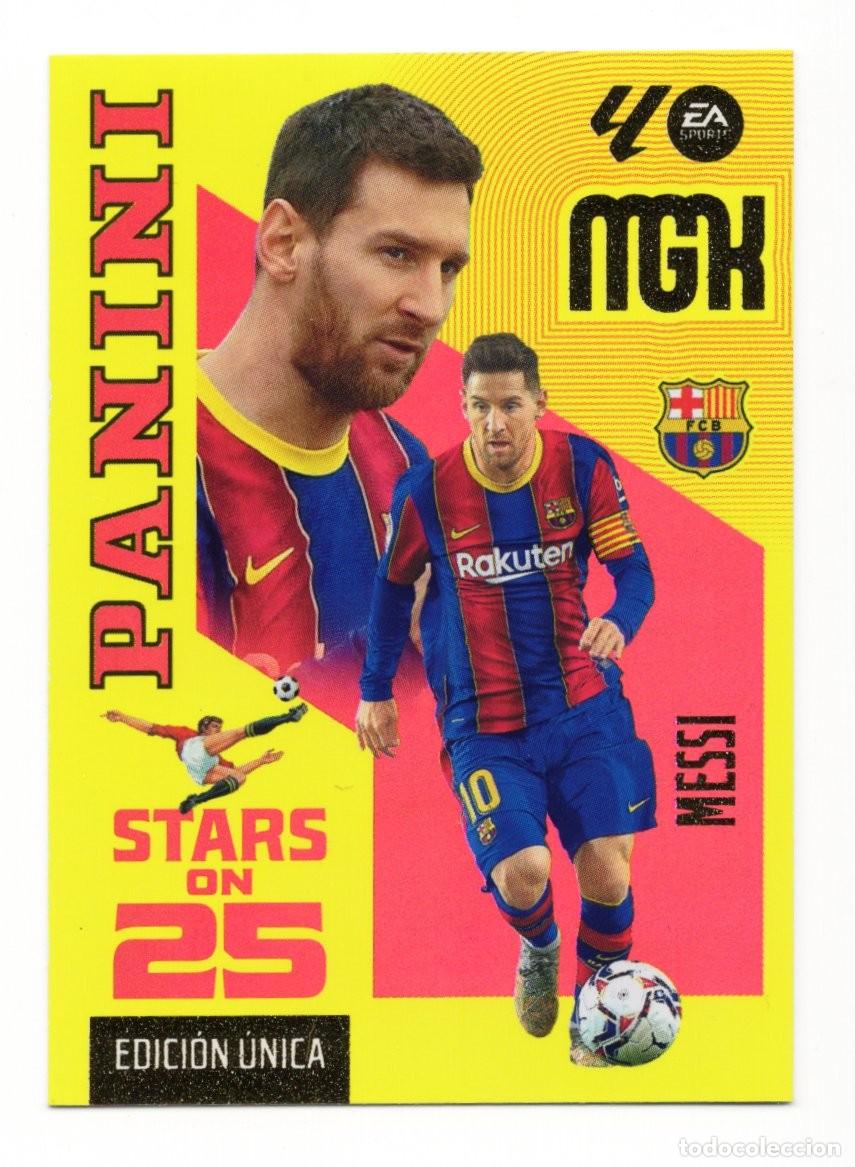 Cromos de f&uacute;tbol: Messi Stars On 25 Edicion Unica Megacracks 26 27 2026 2027