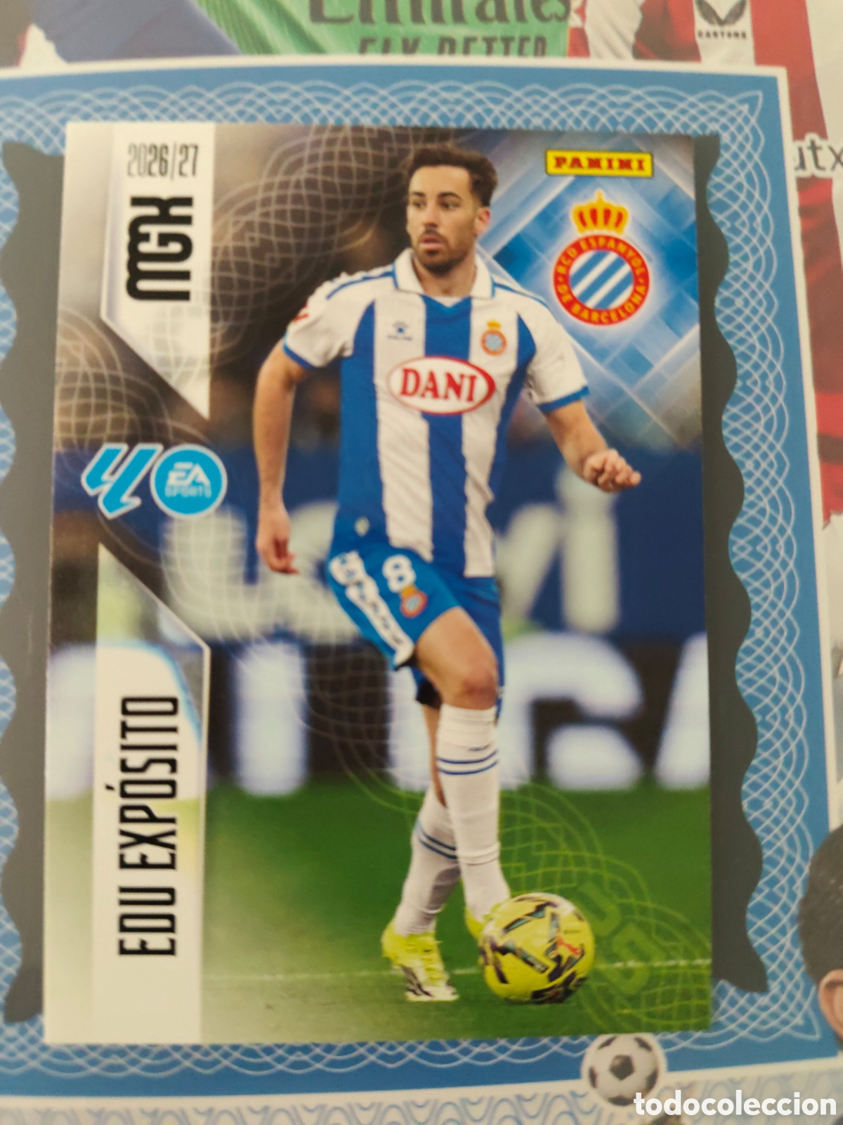 Cromos de f&uacute;tbol: MEGACRACKS 2026 2027 26 27 - PANINI - N&ordm; 174 EDU EXP&Oacute;SITO ESPANYOL