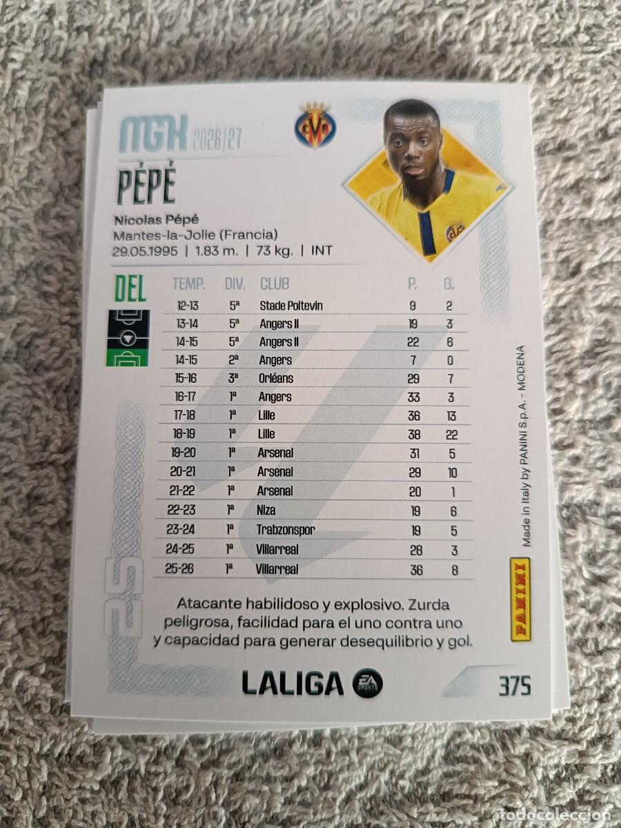 Cromos de f&uacute;tbol: MEGACRACKS 2026-2027 375