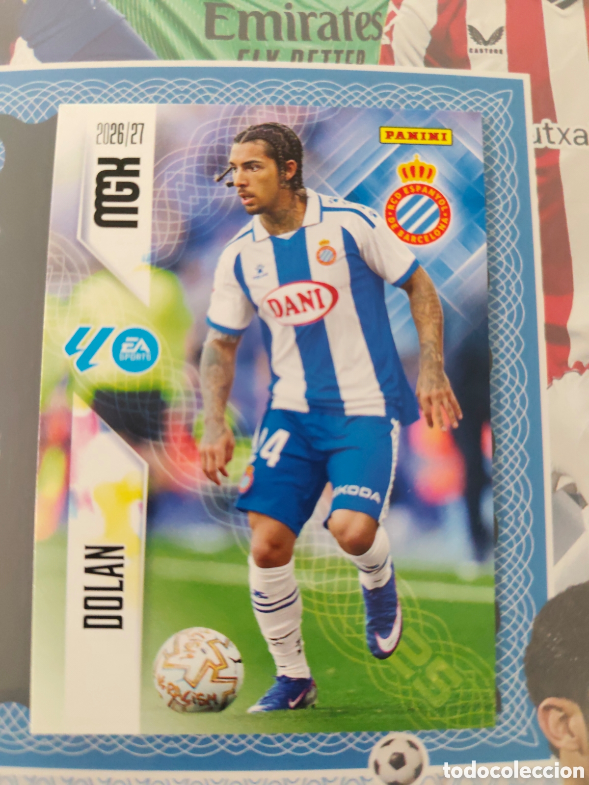 Cromos de f&uacute;tbol: MEGACRACKS 2026 2027 26 27 - PANINI - N&ordm; 176 DOLAN ESPANYOL