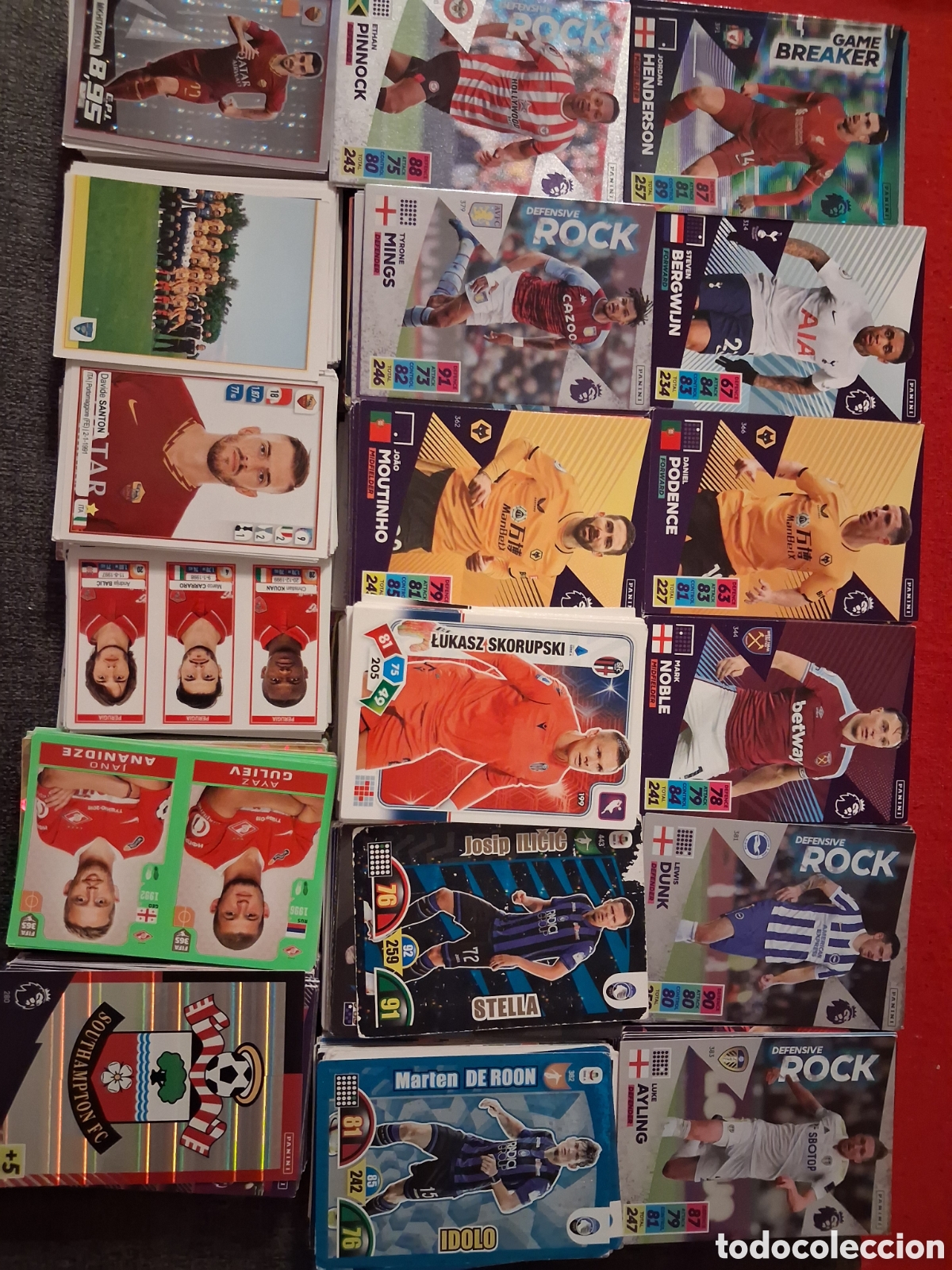 Cromos de f&uacute;tbol: Mas de 1000 cromos liga inglesa, italiana y fifa 365