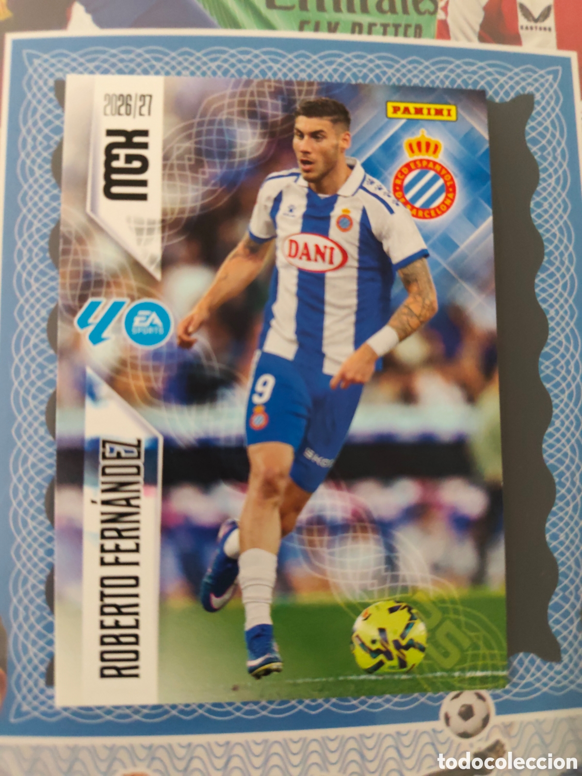 Cromos de f&uacute;tbol: MEGACRACKS 2026 2027 26 27 - PANINI - N&ordm; 178 ROBERTO FERN&Aacute;NDEZ ESPANYOL