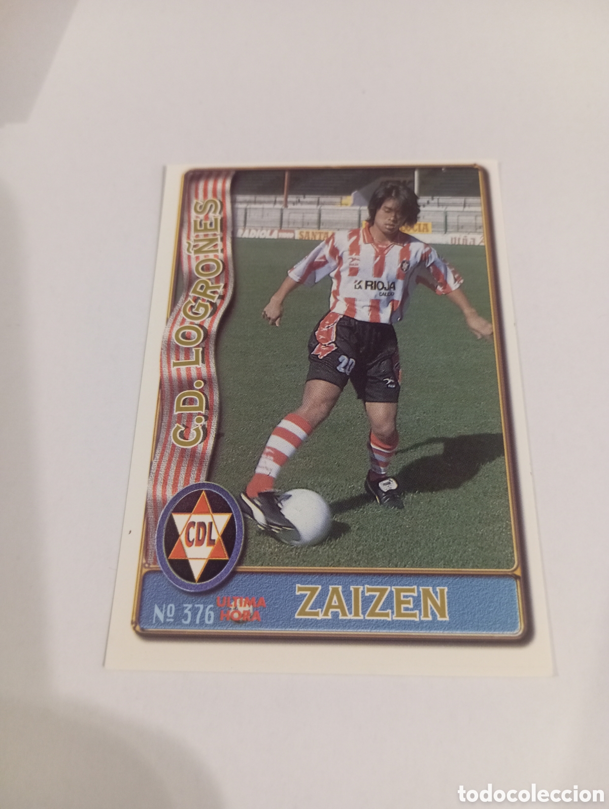 Cromos de f&uacute;tbol: 376 ZAIZEN UH Logro&ntilde;es 96 97 MUNDICROMO FICHAS LIGA 1996 1997