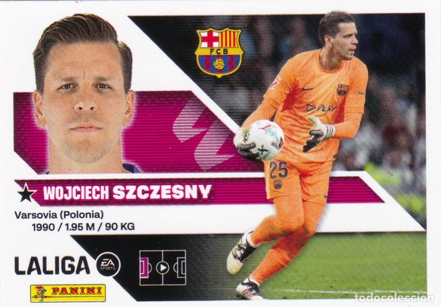 Cromos de f&uacute;tbol: ESTE 2026-27 * SZCZESNY * N&ordm; 4 - DEL BARCELONA (NUEVO DE SOBRE) (A-20)