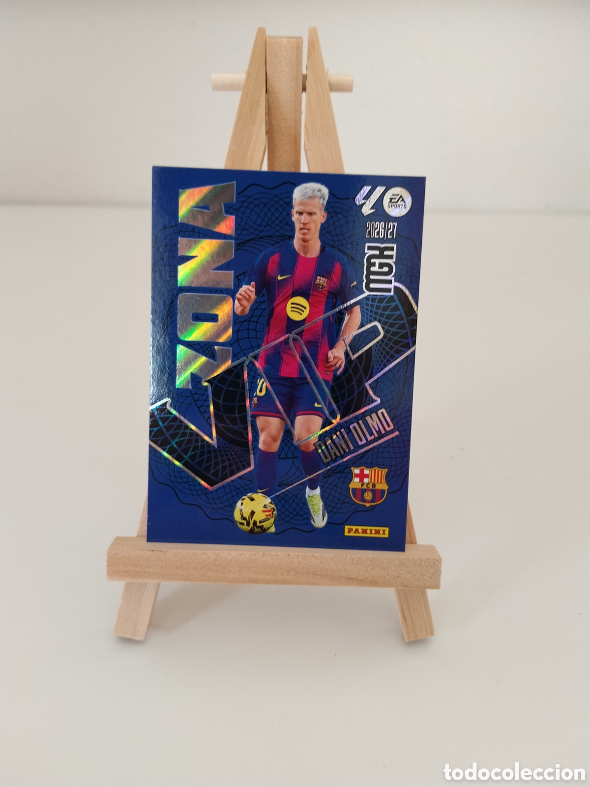 Cromos de f&uacute;tbol: Dani Olmo zona Vip megacrcak 26/27