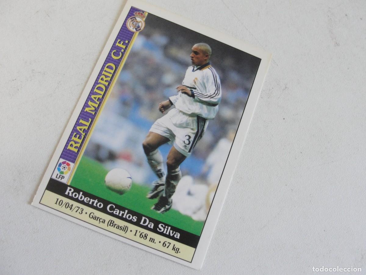 Cromos de f&uacute;tbol: LIGA 2000 MUNDICROMO - REAL MADRID 23 ROBERTO CARLOS - DE TIENDA IMPECABLE