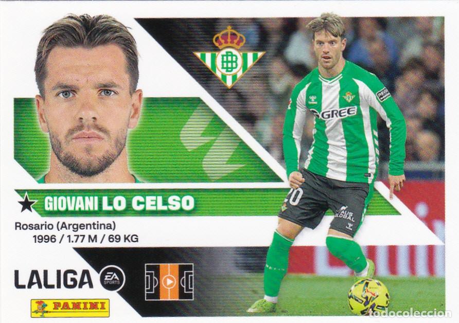 Cromos de f&uacute;tbol: ESTE 2026-27 * LO CELSO * N&ordm; 14 - DEL BETIS (NUEVO DE SOBRE) (A-20)
