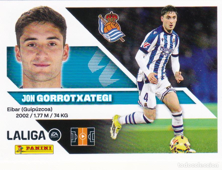 Cromos de f&uacute;tbol: ESTE 2026-27 * GORROTXATEGI * N&ordm; 10 - DEL REAL SOCIEDAD (NUEVO DE SOBRE) (A-20)