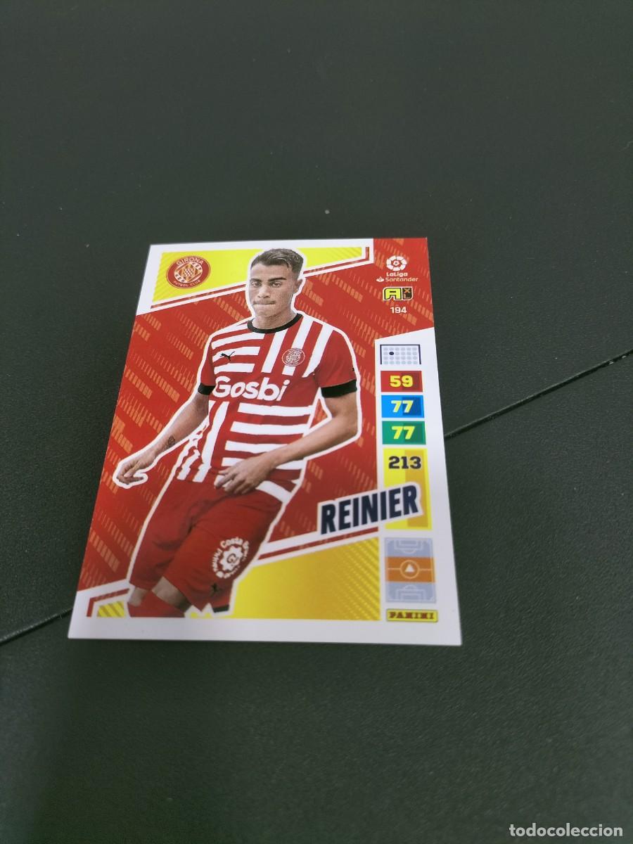 Cromos de f&uacute;tbol: 1 CROMO FICHA PANINI ADRENALYN 2022-2023 22-23 GIRONA F.C 194 REINIER