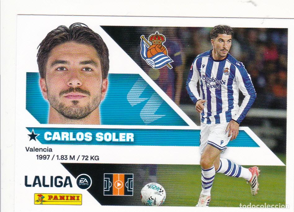 Cromos de f&uacute;tbol: ESTE 2026-27 * CARLOS SOLER * N&ordm; 14 - DEL REAL SOCIEDAD (NUEVO DE SOBRE) (A-20)