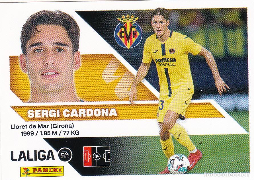 Cromos de f&uacute;tbol: ESTE 2026-27 * SERGI CARDONA * N&ordm; 10 - DEL VILLARREAL (NUEVO DE SOBRE) (A-20)