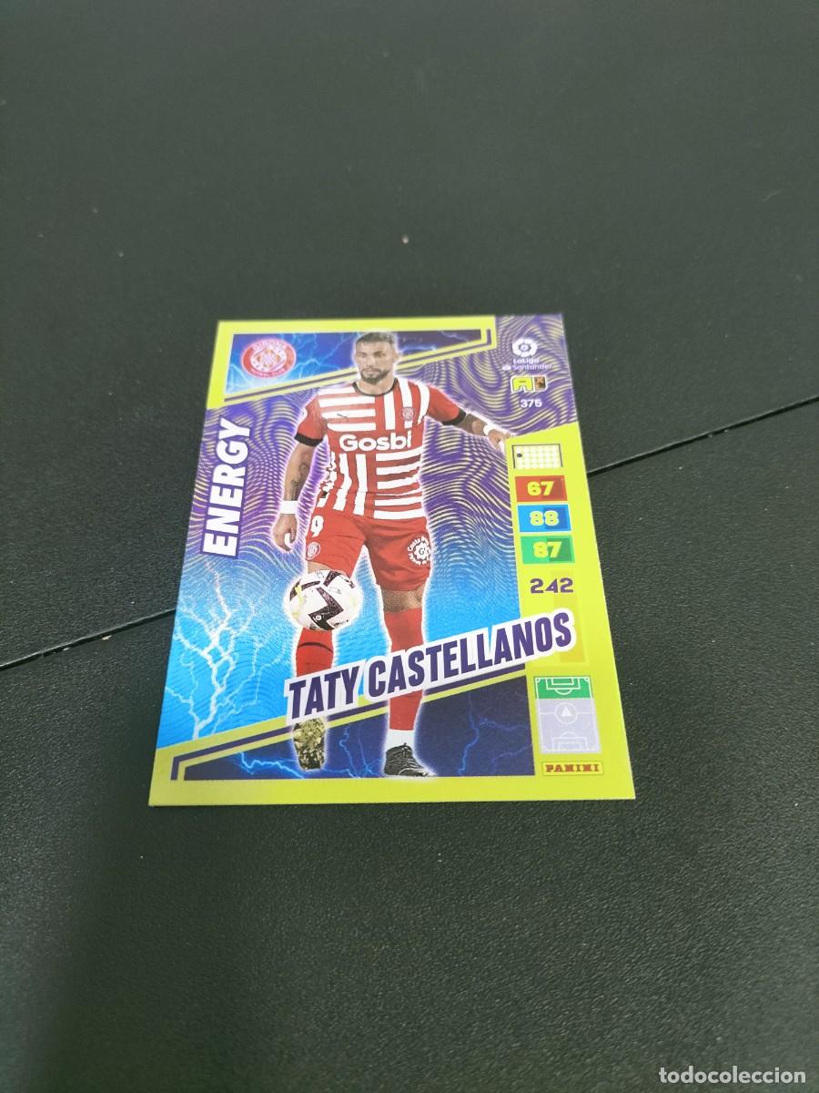 Cromos de f&uacute;tbol: 1 CROMO FICHA PANINI ADRENALYN 2022-2023 22-23 GIRONA F.C 375 TATY CASTELLANOS ( ENERGY
