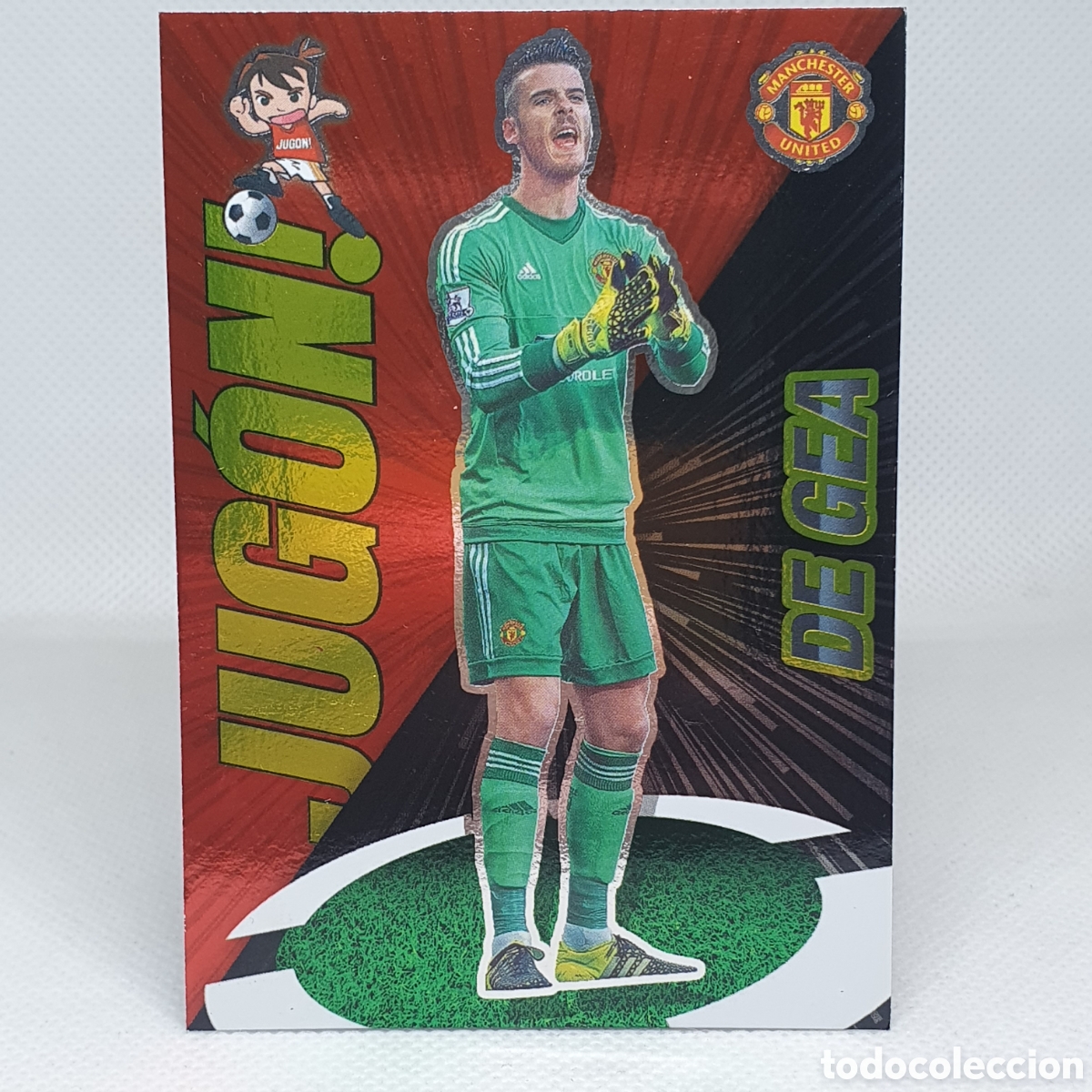Cromos de f&uacute;tbol: ⚽️ CROMO DE FUTBOL DE GEA JUGON 2016-17 FICHAS ESTAMPAS LIGA NO PANINI ALBUM - ESTAMPAS - CARTAS
