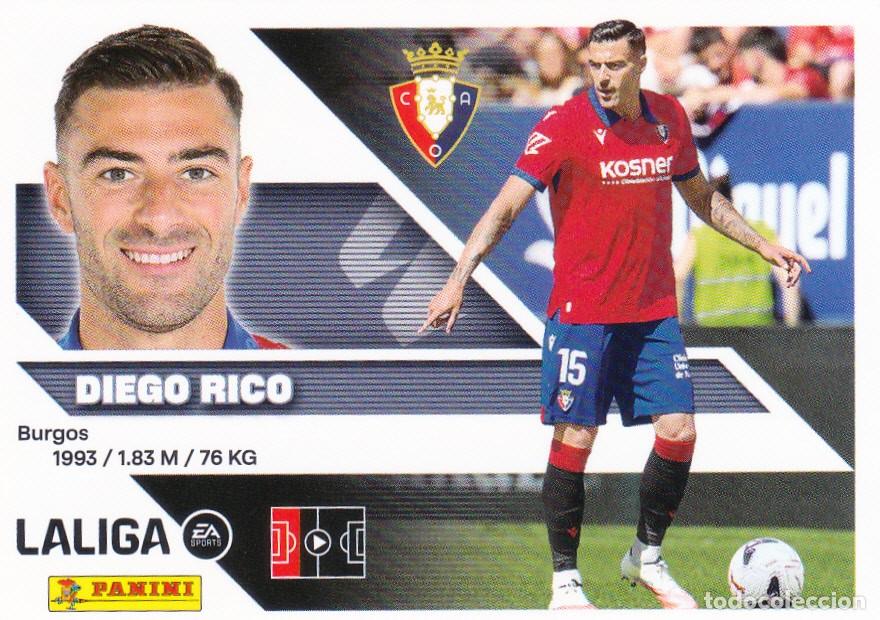 Cromos de f&uacute;tbol: ESTE 2026-27 * DIEGO RICO * N&ordm; 9BIS - 4&ordf; EDICI&Oacute;N COLOCA DEL OSASUNA (NUEVO DE SOBRE) (A-20)