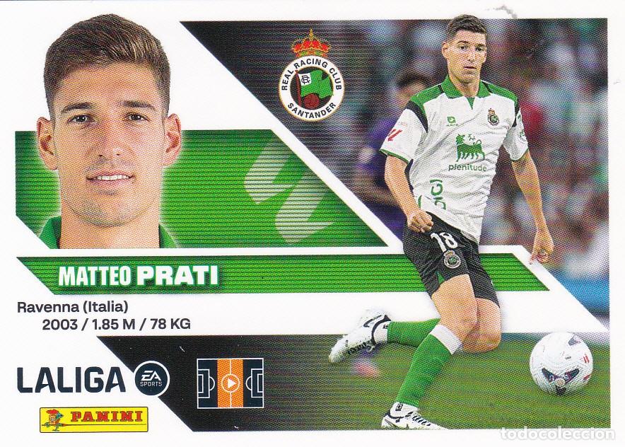 Cromos de f&uacute;tbol: ESTE 2026-27 * PRATI * N&ordm; 12BIS - 4&ordf; EDICI&Oacute;N COLOCA DEL RACING (NUEVO DE SOBRE) (A-20)