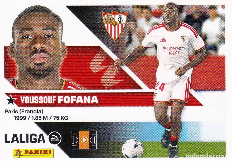 Cromos de f&uacute;tbol: ESTE 2026-27 * FOFANA* N&ordm; 11BIS - 4&ordf; EDICI&Oacute;N COLOCA DEL SEVILLA (NUEVO DE SOBRE) (A-20)