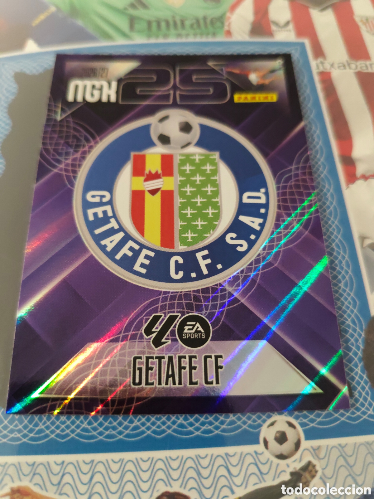 Cromos de f&uacute;tbol: MEGACRACKS 2026 2027 26 27 - PANINI - N&ordm; 181 ESCUDO GETAFE