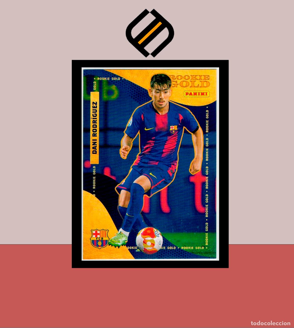 Cromos de f&uacute;tbol: PANINI CLUB FC BARCELONA BAR&Ccedil;A 2025 2026 25 26 COLECCI&Oacute;N OFICIAL N&ordm; 60 DANI RODR&Iacute;GUEZ ROOKIE GOLD
