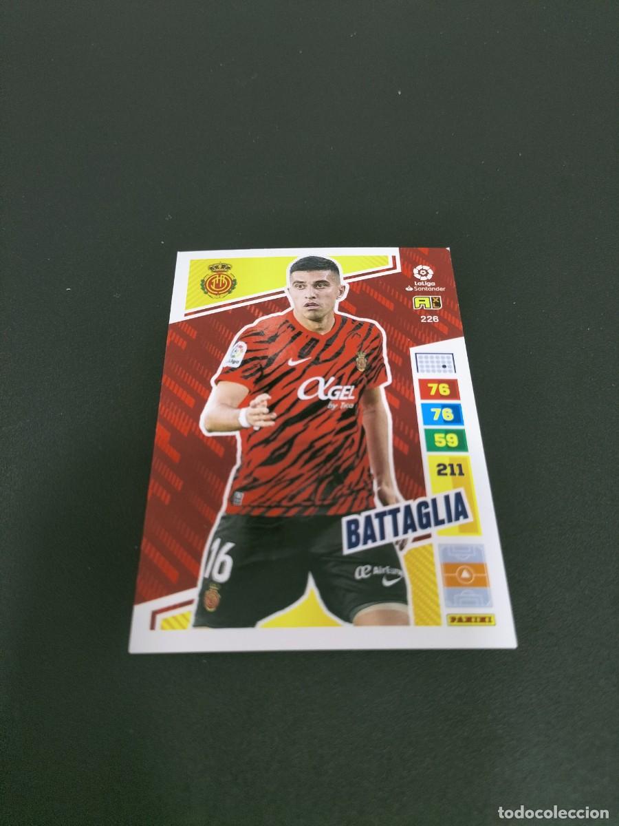 Cromos de f&uacute;tbol: 1 CROMO FICHA PANINI ADRENALYN 2022-2023 22-23 R.C.D MALLORCA 226 BATTAGLIA