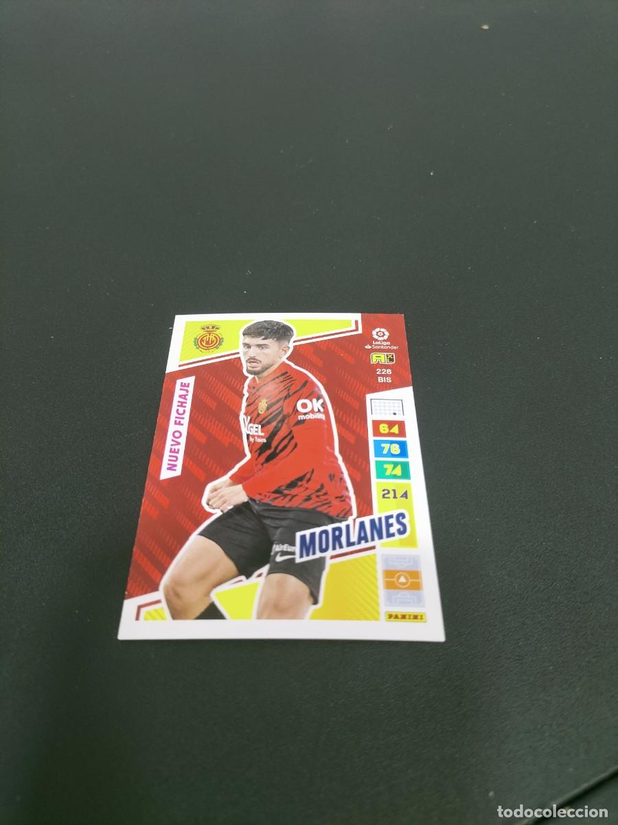 Cromos de f&uacute;tbol: 1 CROMO FICHA PANINI ADRENALYN 2022-2023 22-23 R.C.D MALLORCA 226 bis MORLANES ( NUEVO FICHAJE