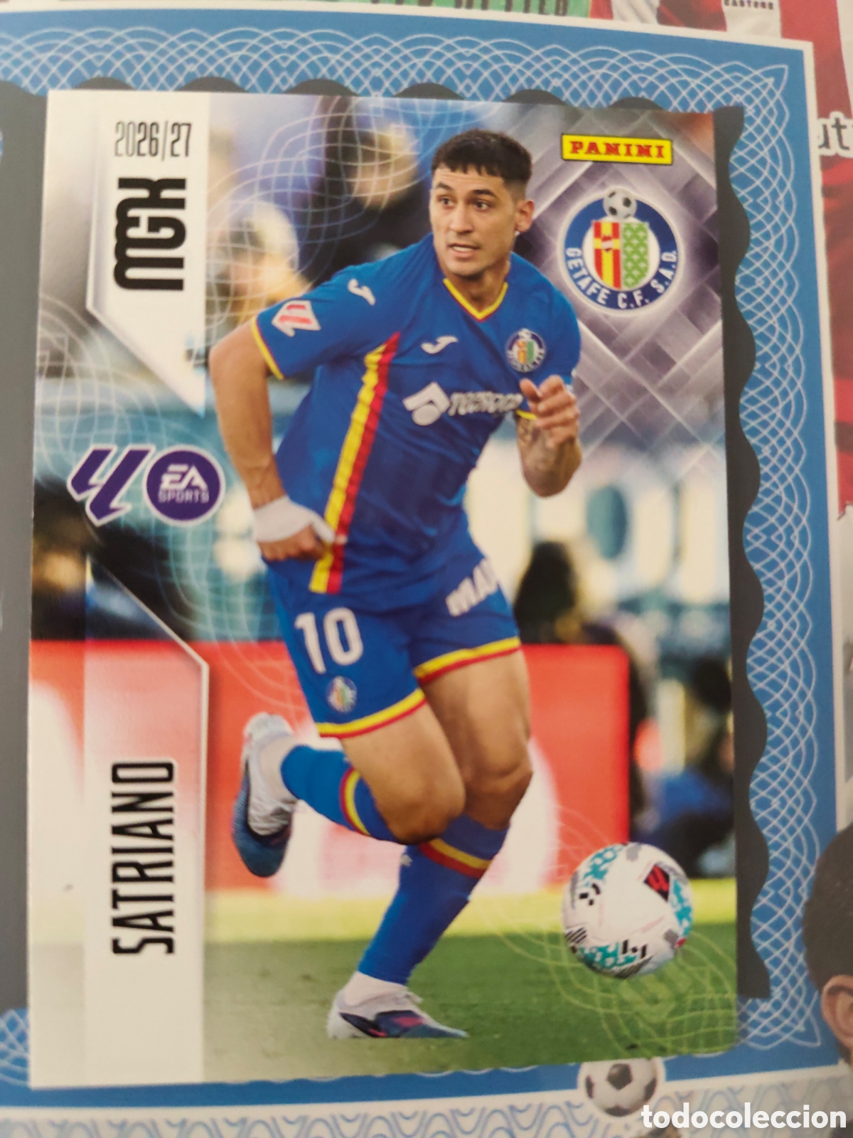 Cromos de f&uacute;tbol: MEGACRACKS 2026 2027 26 27 - PANINI - N&ordm; 197 SATRIANO GETAFE