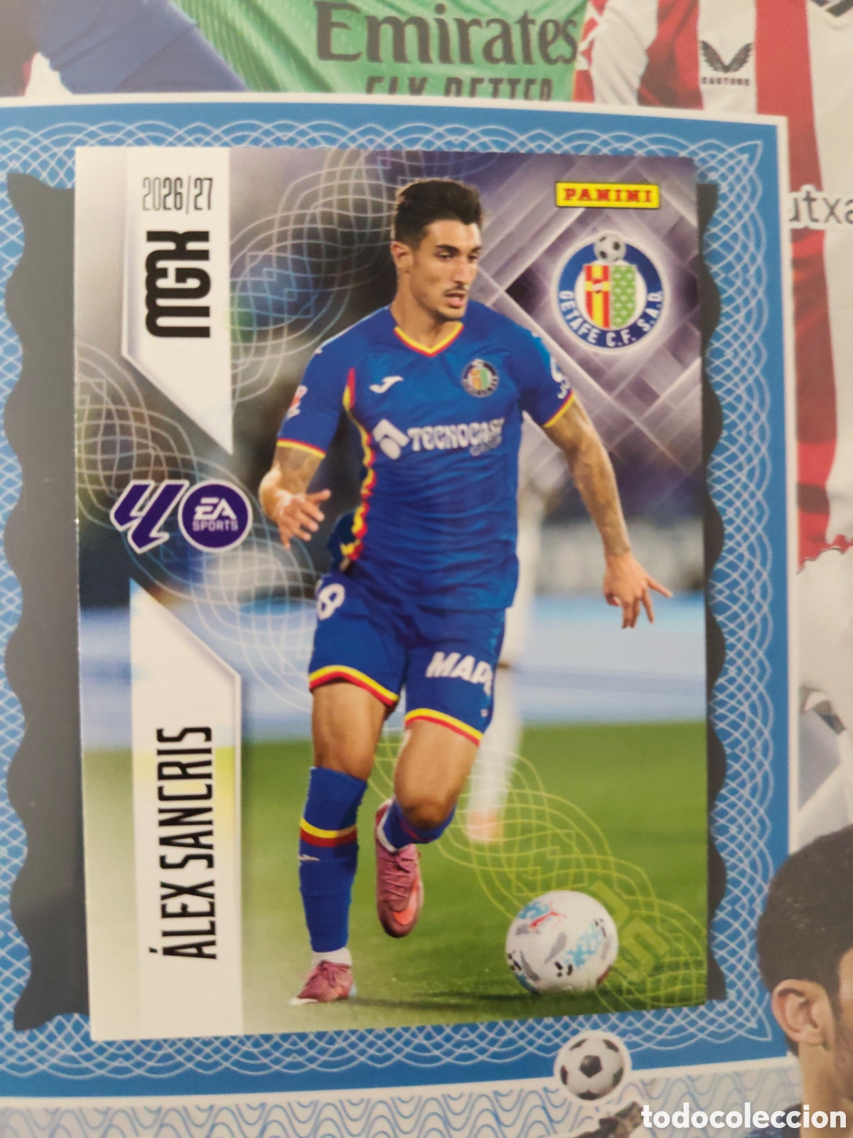 Cromos de f&uacute;tbol: MEGACRACKS 2026 2027 26 27 - PANINI - N&ordm; 198 ALEX SANCRIS GETAFE