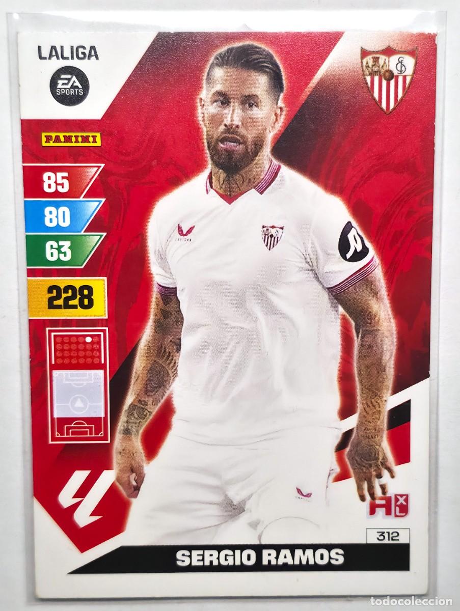 Cromos de f&uacute;tbol: CROMO DE FUTBOL SEVILLA FC, SERGIO RAMOS