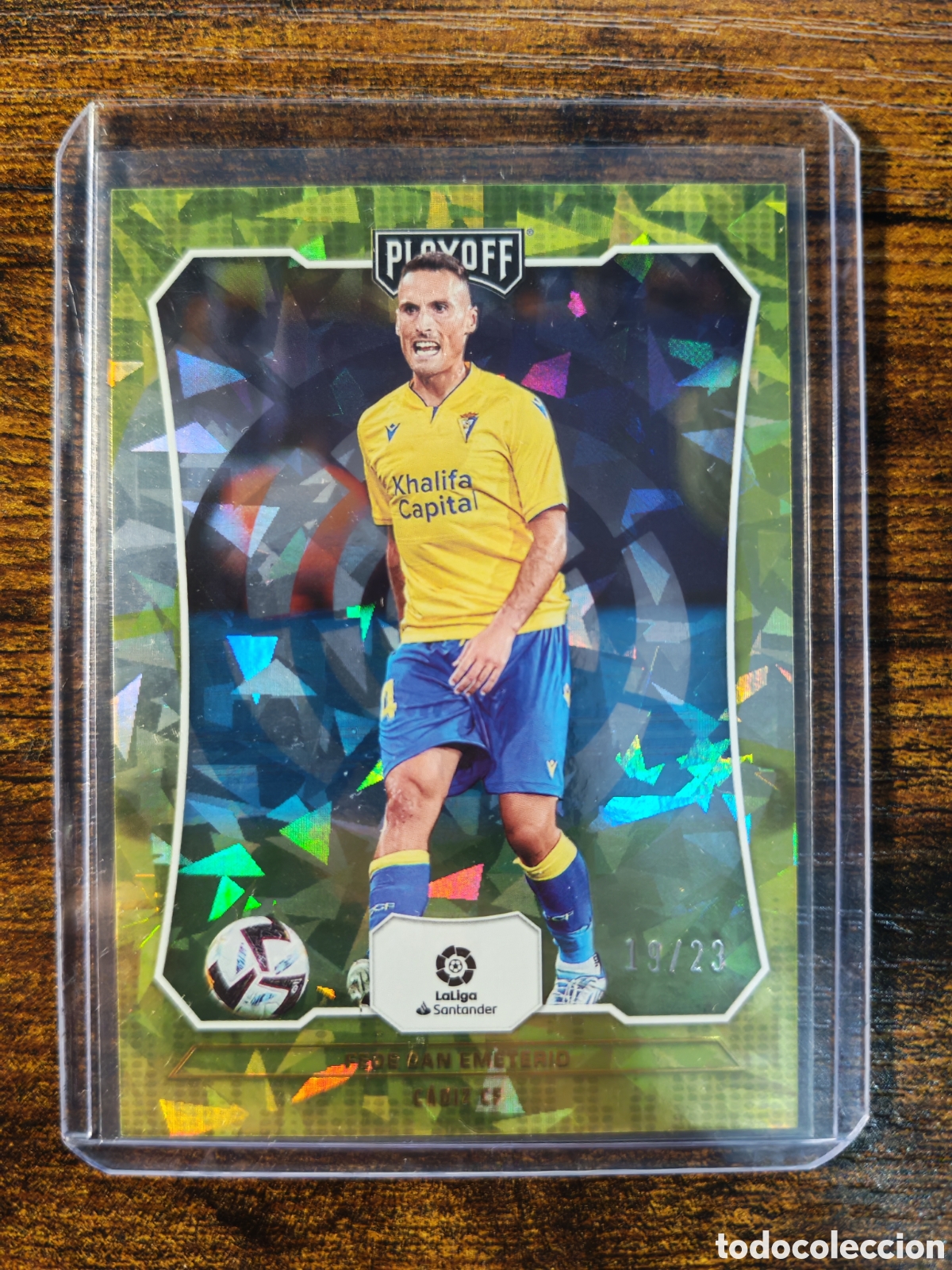 Cromos de f&uacute;tbol: Fede San Emeterio C&aacute;diz Playoff Cracked Ice /23 #54 Chronicles La Liga 22-23