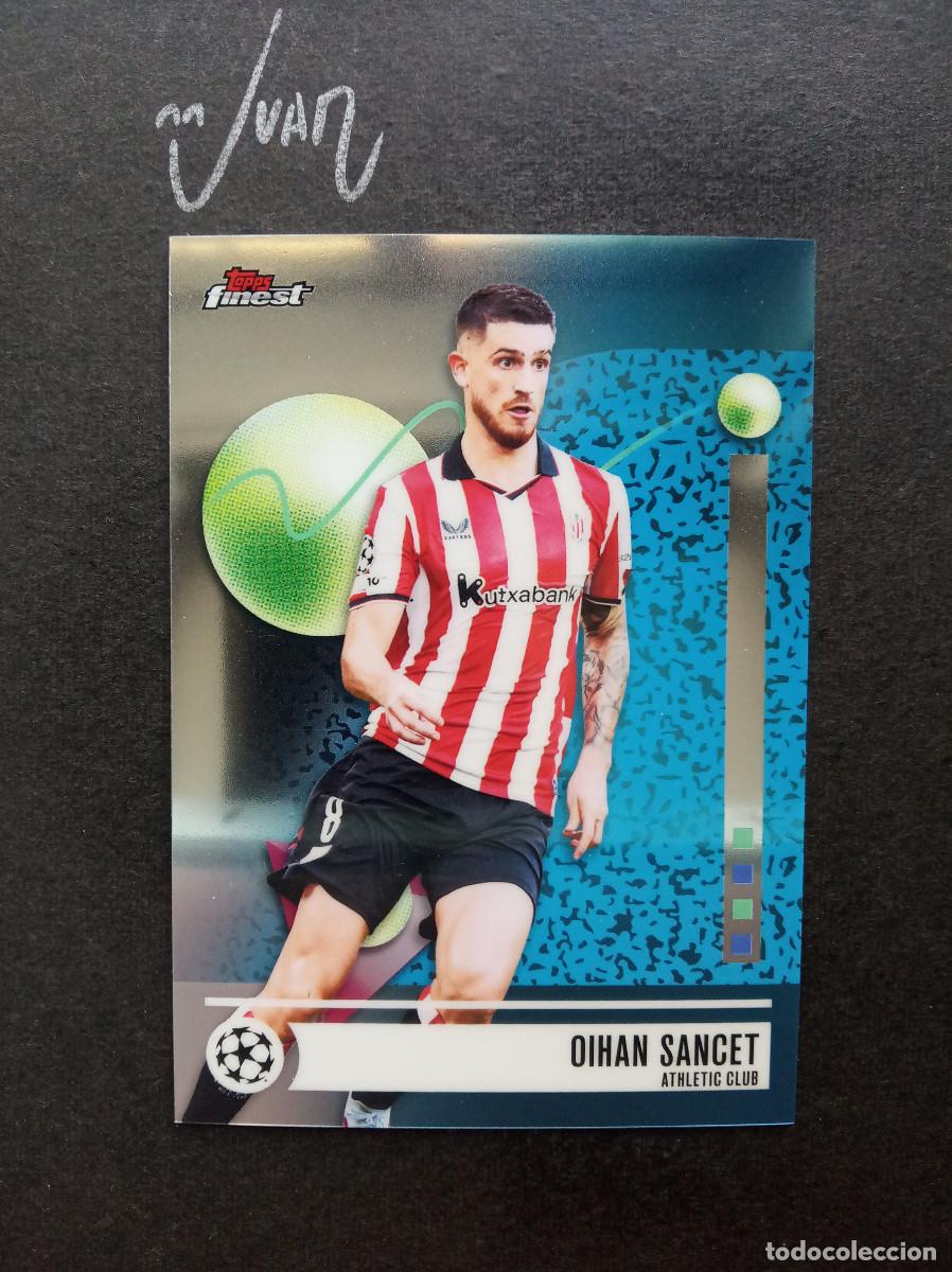 Cromos de f&uacute;tbol: N&ordm; 5 BASE COMMON OIHAN SANCET ATHLETIC CLUB BILBAO ⚽ TOPPS &reg; FINEST UCC UEFA 2025 2026 25 26 NUEVO