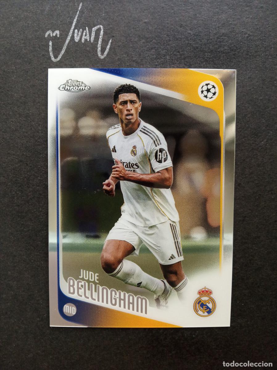 Cromos de f&uacute;tbol: N&ordm; 64 BELLINGHAM REAL MADRID ⚽ TOPPS &reg; CHROME UCC UEFA CLUB COMPETITIONS 2025 2026 25 26 NUEVO