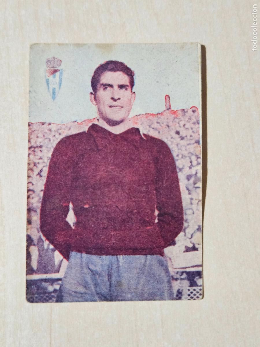 Cromos de f&uacute;tbol: GOYO - REAL VALLADOLID - EDICIONES DEPORTIVAS ALG - 1948/49 48/49 - SIN PEGAR