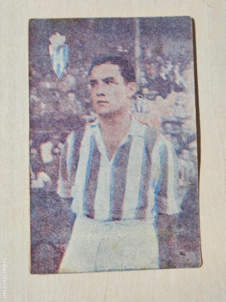 Cromos de f&uacute;tbol: GERARDO COQUE BENAVENTE - REAL VALLADOLID - EDICIONES DEPORTIVAS ALG - 1948/49 48/49 - SIN PEGAR