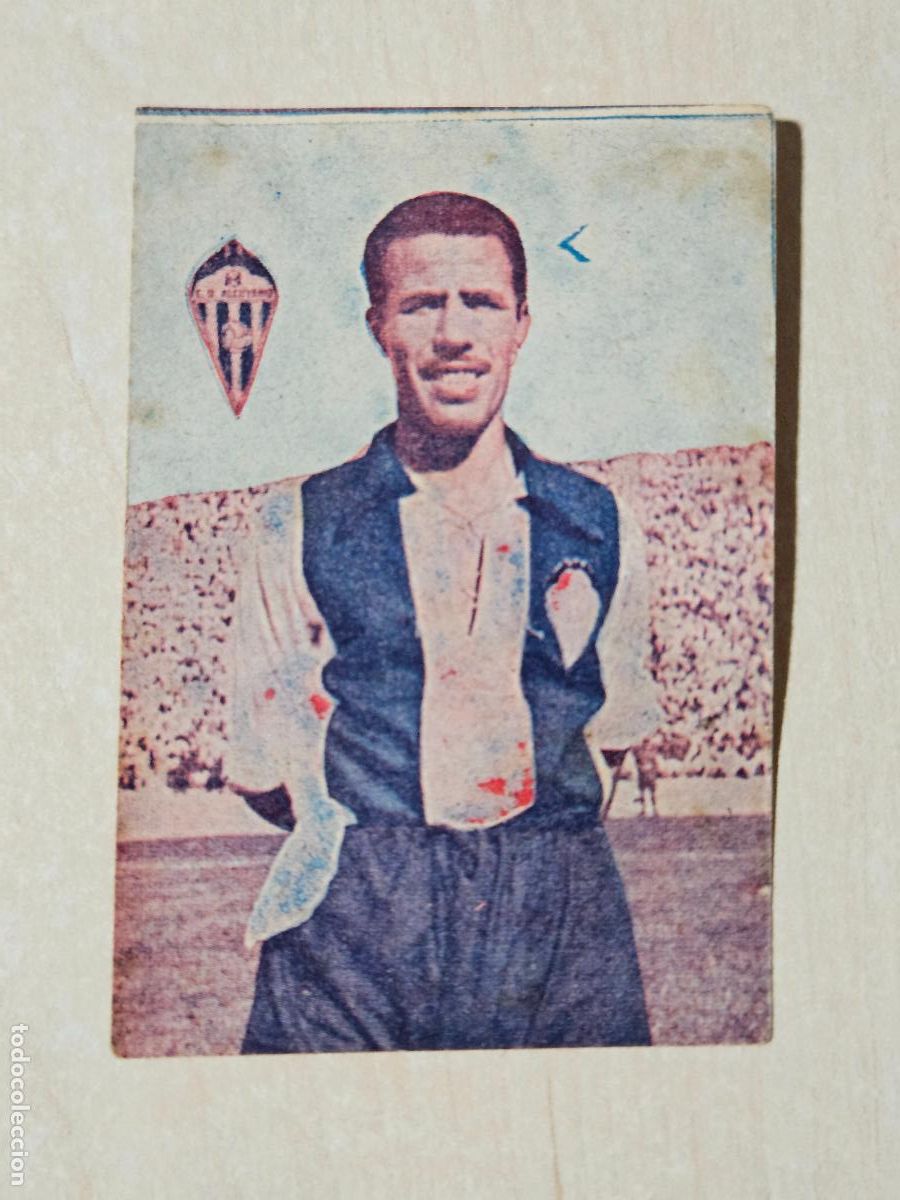 Cromos de f&uacute;tbol: FRANCISCO FERNANDEZ SERRANO - ALCOYANO - EDICIONES DEPORTIVAS ALG - 1948/49 48/49 - SIN PEGAR