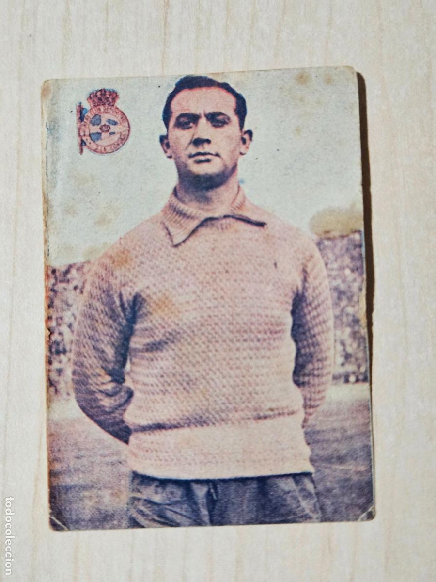 Cromos de f&uacute;tbol: JUAN ACU&Ntilde;A ANAYA - DEPORTIVO LA CORU&Ntilde;A - EDICIONES DEPORTIVAS ALG - 1948/49 48/4 - SIN PEGAR