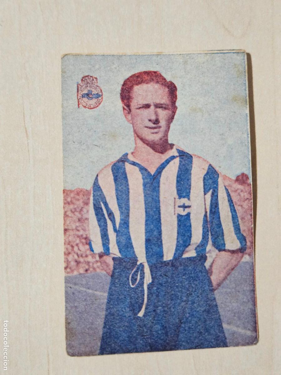 Cromos de f&uacute;tbol: JOSE MARIA MARTIN - DEPORTIVO LA CORU&Ntilde;A - EDICIONES DEPORTIVAS ALG - 1948/49 48/4 - SIN PEGAR