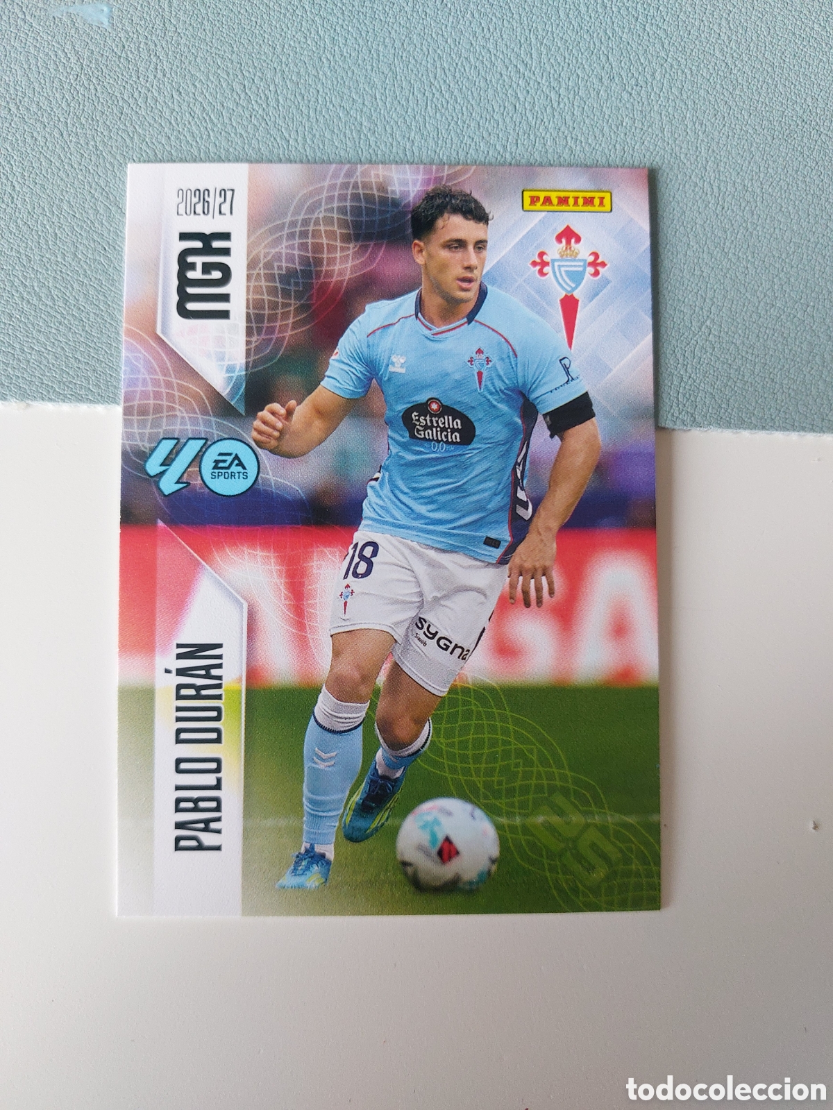 Cromos de f&uacute;tbol: 123 PABLO DURAN CELTA DE VIGO MEGACRACKS LIGA 2026 2027 26 27