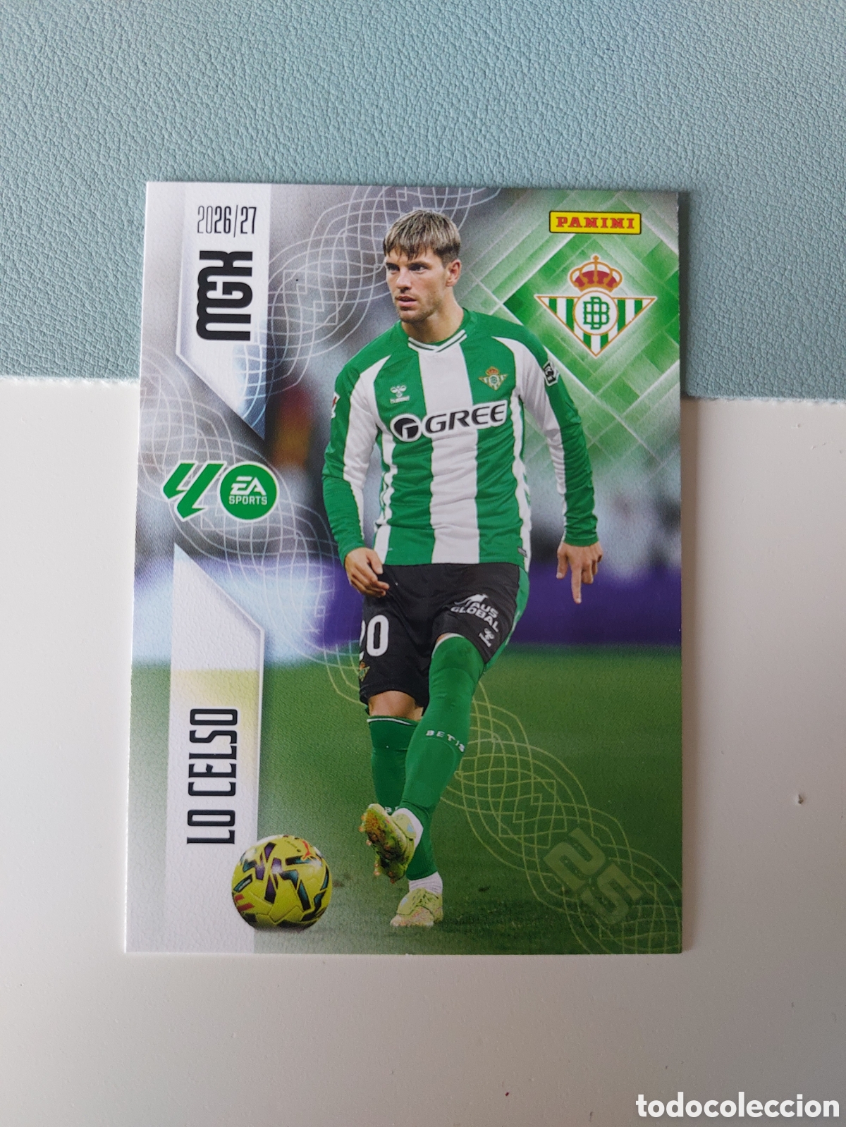 Cromos de f&uacute;tbol: 103 LO CELSO BETIS MEGACRACKS LIGA 2026 2027 26 27