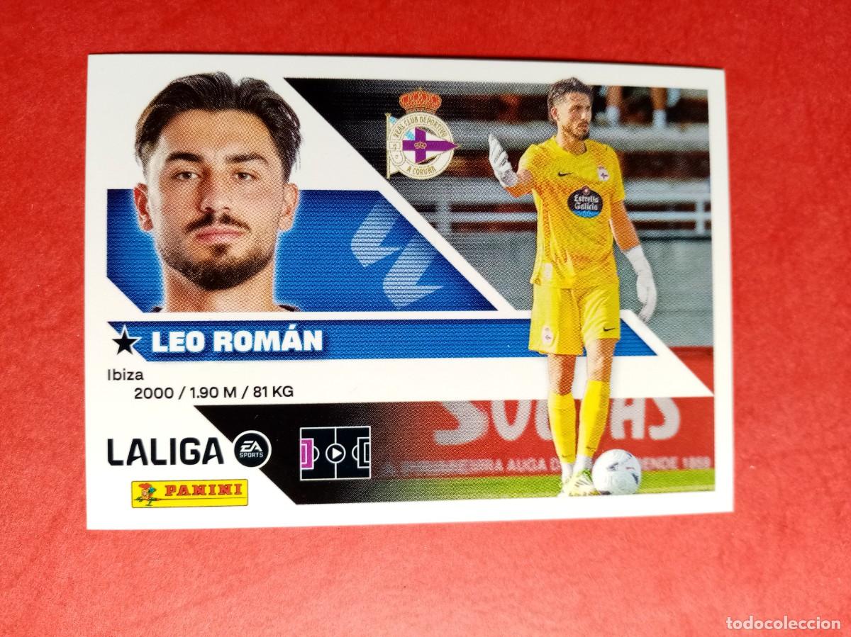 Cromos de f&uacute;tbol: N&ordm; 8 LEO ROMAN, RC DEPORTIVO, ULTIMOS FICHAJES, LIGA ESTE 2026 2027 26 27 PANINI
