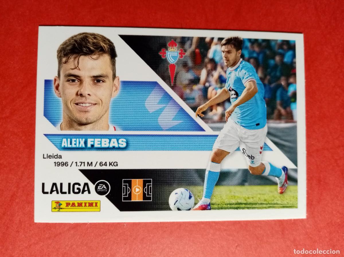 Cromos de f&uacute;tbol: N&ordm; 10 ALEIX FEBAS, RC CELTA, ULTIMOS FICHAJES, LIGA ESTE 2026 2027 26 27 PANINI