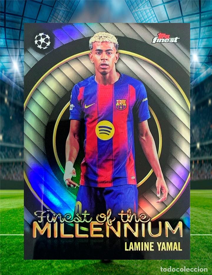 Cromos de f&uacute;tbol: Lamine Yamal - Finest Of The Millennium - 2025-26 Topps Finest - #FM-6