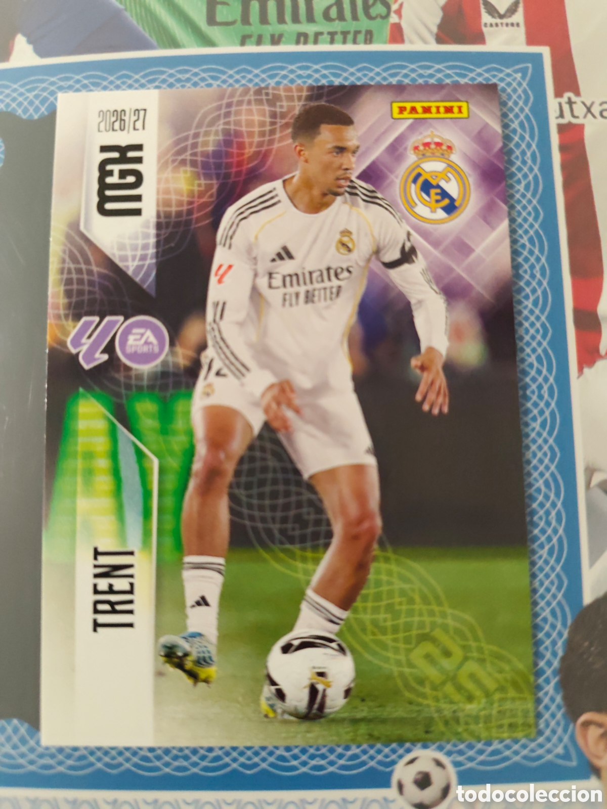 Cromos de f&uacute;tbol: MEGACRACKS 2026 2027 26 27 - PANINI - N&ordm; 220 TRENT REAL MADRID