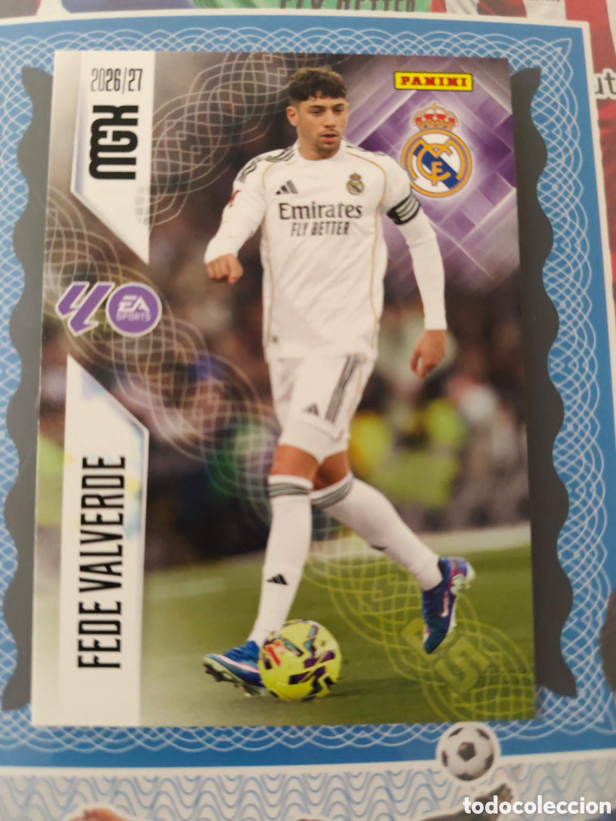 Cromos de f&uacute;tbol: MEGACRACKS 2026 2027 26 27 - PANINI - N&ordm; 226 FEDE VALVERDE REAL MADRID