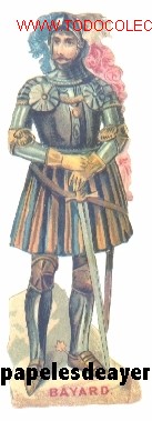 Collezionismo Figurine ritagliate antiche: Precioso cromo troquelado de BAYARD