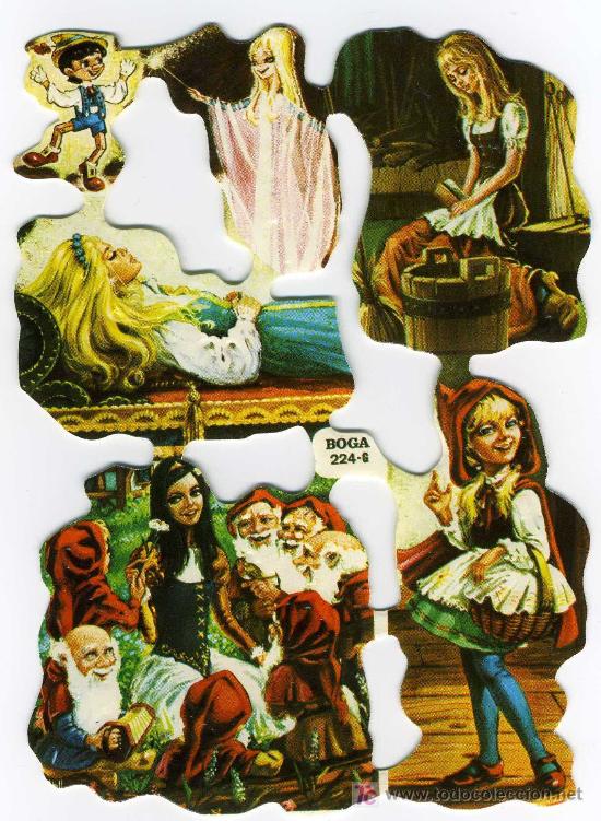 Sammeln alte gestanzte Sammelbilder: 1 L&Aacute;MINA DE CROMOS TROQUELADOS EDITORIAL BOGA NUM. 224-G